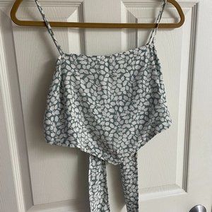 NWOT Abercrombie and Fitch Bandana Scarf Top